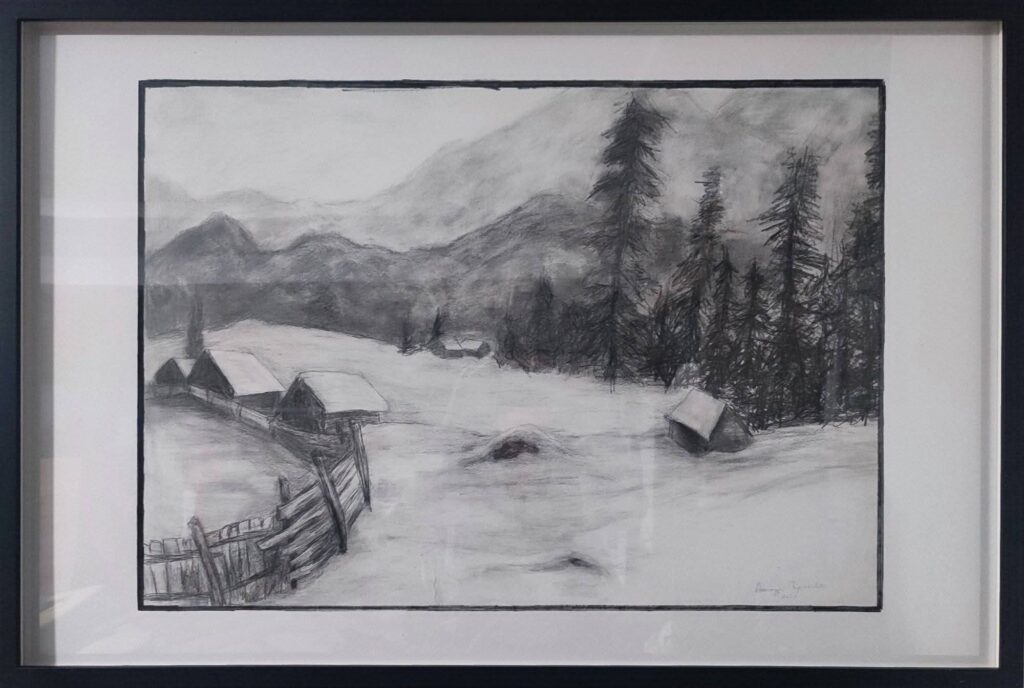 196_Aleksandra Vuksanovic_zimski pejsaz