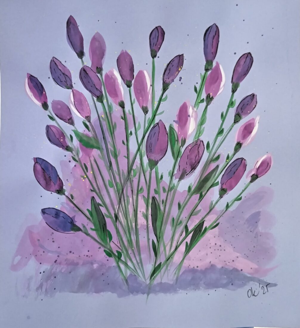 272_Obrenija Kecman_Cvece